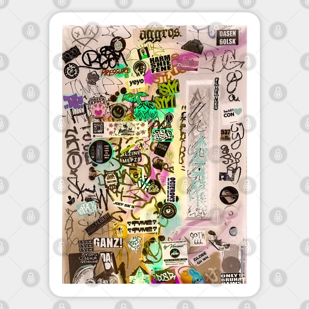 Urban Style Street Stickers Tag Sticker by eleonoraingrid